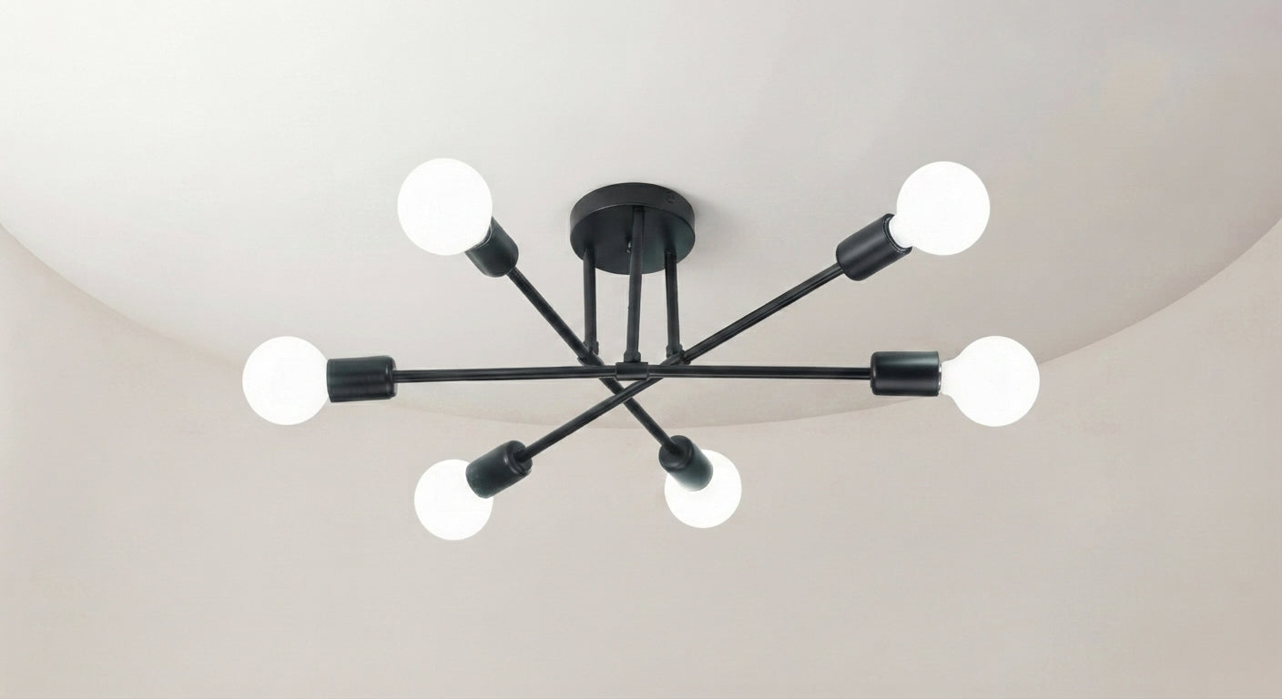 نجفة سقف سداسي 45×20سم - ENR094
