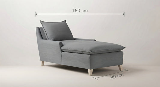 شيزلونج مودرن بألوان متعددة 80×180سم - AKF099