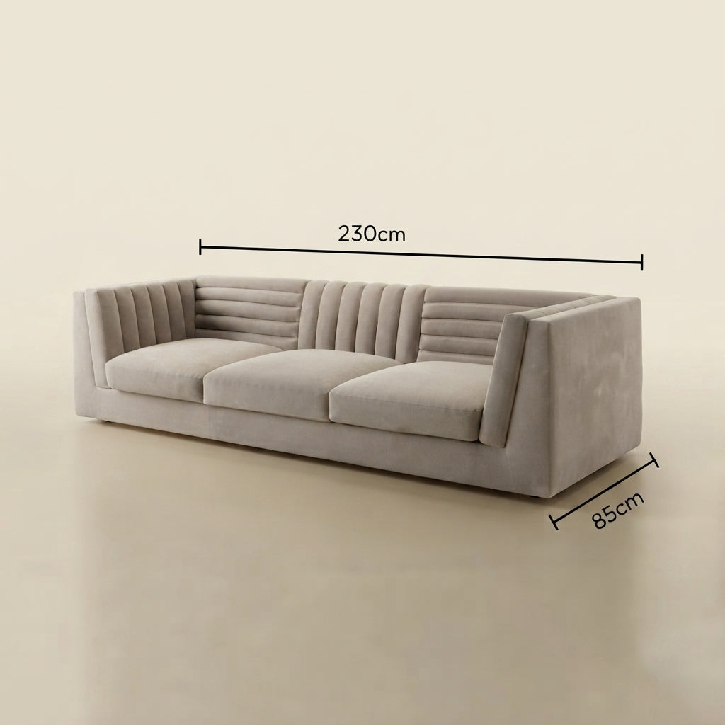 كنبة بألوان متعددة 85×230سم - AKF005