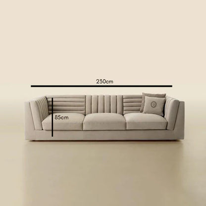 كنبة مودرن بألوان متعددة 85×230سم - AKF005