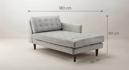 شيزلونج مودرن بألوان متعددة 80×180 سم - AKF098