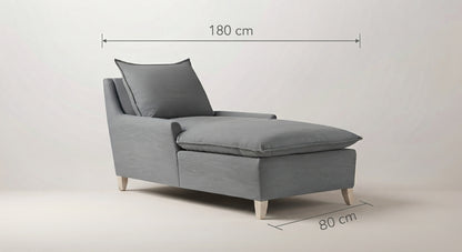 شيزلونج مودرن بألوان متعددة 80×180سم - AKF099